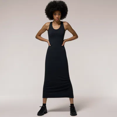 Cozi Womens Yuli Tank Maxi Dress In Black