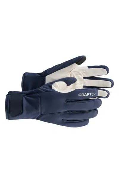 Craft Gender Inclusive Tech Pro Insulated Race Gloves In Blue