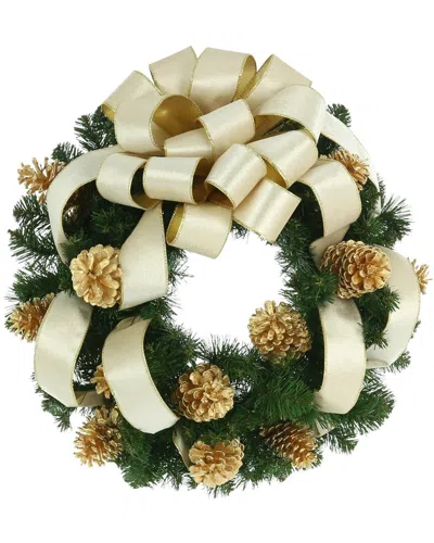 Creative Displays 26in Holiday Wreath In Green