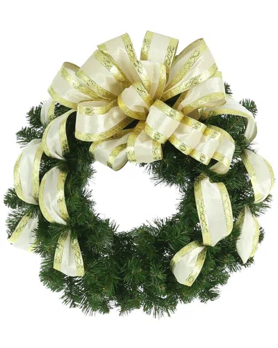 Creative Displays 32in Holiday Wreath In Green