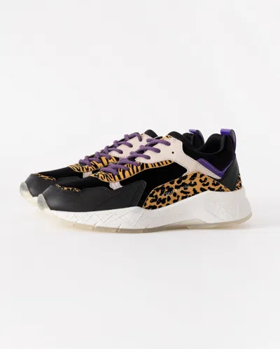 Crime London Komrad Womens Trainer In Black