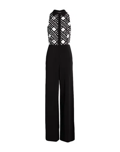 Cristinaeffe Woman Jumpsuit Black Size Xs Polyester, Elastane