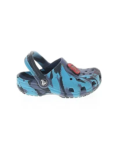 Pre-owned Crocs Kids' Clogs In Blue