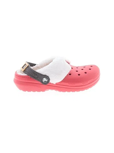 Pre-owned Crocs Kids' Clogs In Pink