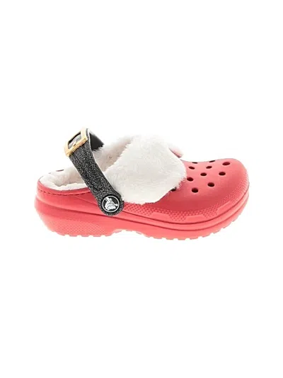 Pre-owned Crocs Kids' Clogs In Red
