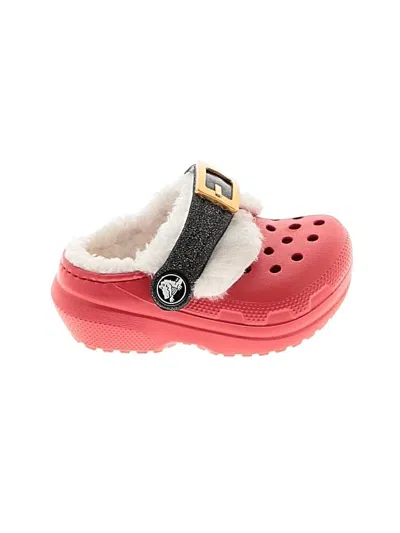 Pre-owned Crocs Kids' Clogs In Red