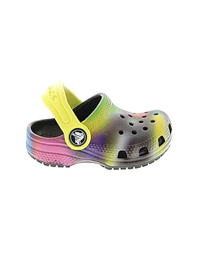 Pre-owned Crocs Kids' Clogs In Yellow