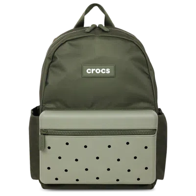 Crocs Lightweight Backpack With Molded Front In Cargo