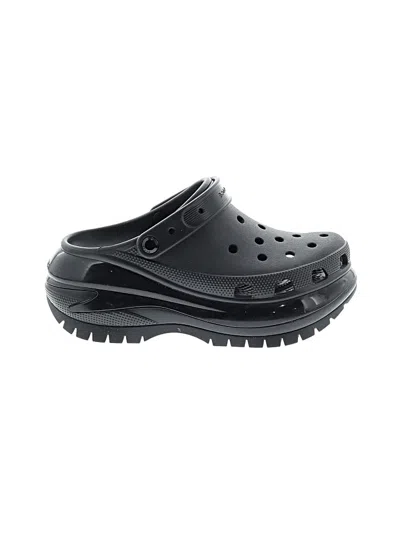Pre-owned Crocs Mule/clog In Black