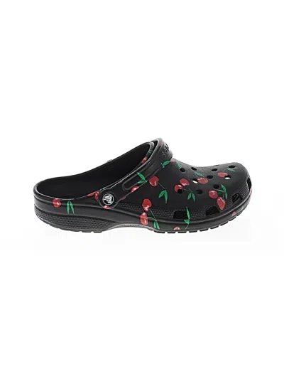 Pre-owned Crocs Mule/clog In Black