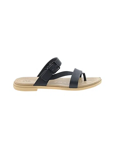 Pre-owned Crocs Sandals In Black
