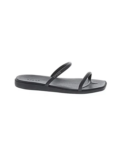 Pre-owned Crocs Sandals In Black