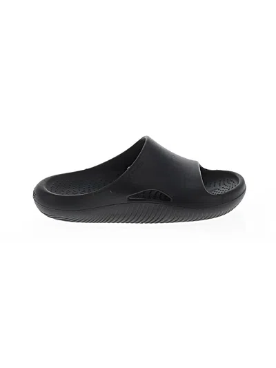 Pre-owned Crocs Sandals In Black