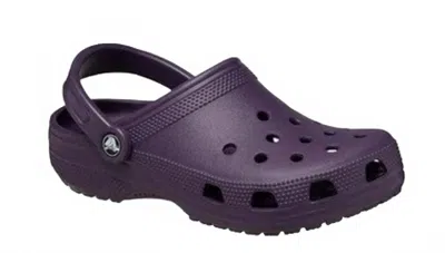 Crocs Unisex Classic Clog In Dark Iris In Purple