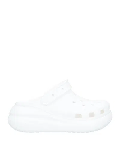 Crocs Woman Mules & Clogs White Size 6 Eva (ethylene - Vinyl - Acetate)