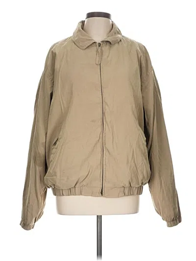 Pre-owned Croft & Barrow Jacket In Tan