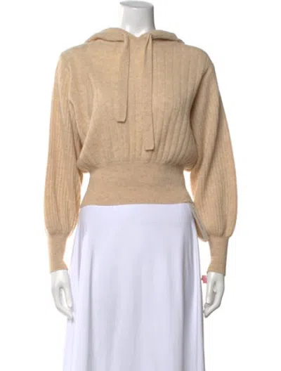 Pre-owned Crush Cashmere Crew Neck Sweater In Neutrals