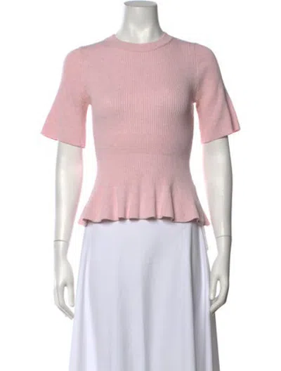 Pre-owned Crush Crew Neck Sweater In Pink