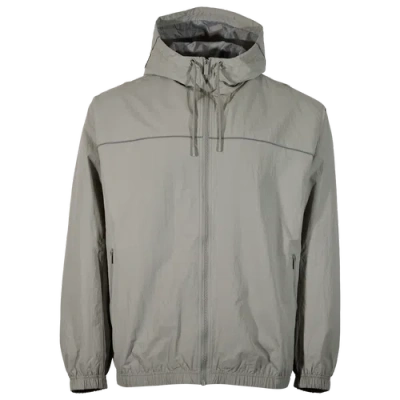 Csg Mens  Detour Wind Jacket In Gray/gray
