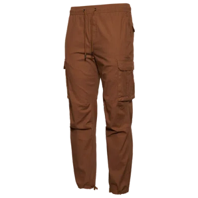 Csg Mens  Essential Cargo Pants In Khaki