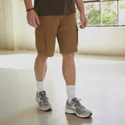 Csg Mens  Essential Cargo Shorts In Khaki
