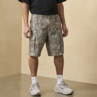 Csg Mens  Essential Cargo Shorts In Reak Tree/camo