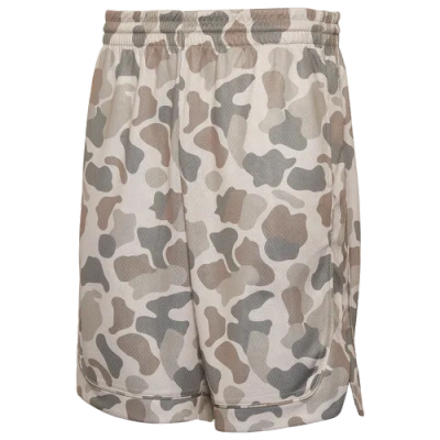 Csg Mens  Long Shot Basketball Short In Beige/beige