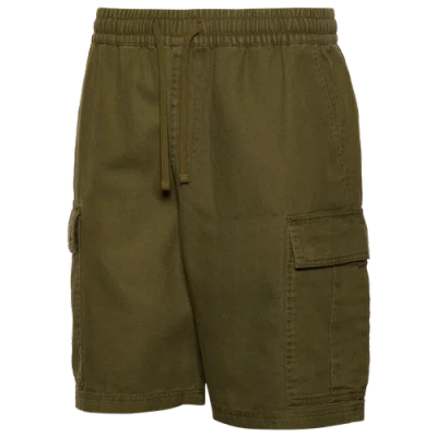 Csg Mens  Street Cargo Short In Olive/olive