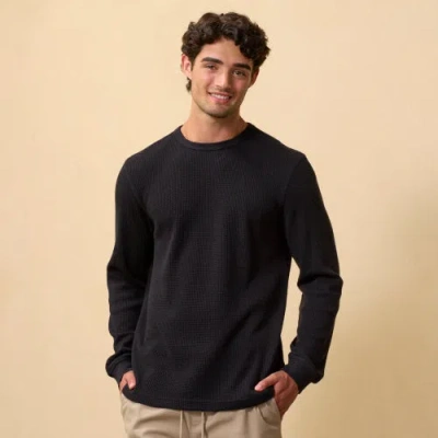 Csg Mens  Thermal Long Sleeve T-shirt In Black/black