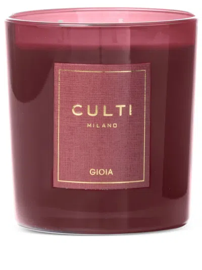 Culti Milano Gioia Candle In Red