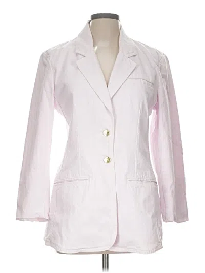 Pre-owned Current Elliott Blazer Jacket In White