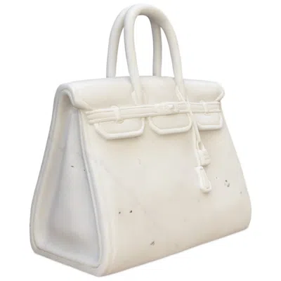 Currey & Company 15.75" The Princess Marble Handbag Object In Neutral