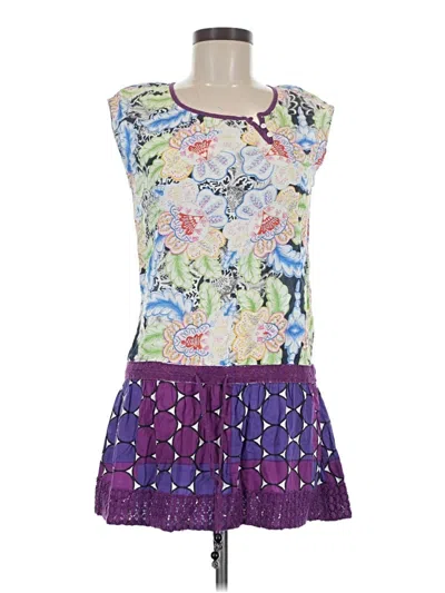 Pre-owned Custo Barcelona Casual Dress In Purple