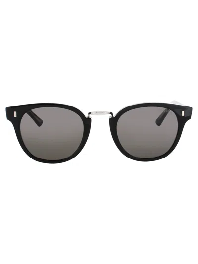 Cutler And Gross Cgsn-1336 Sunglasses In Black - Smoke