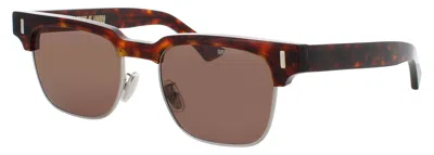 Cutler And Gross Retro Square Acetate Sunglasses In Brown