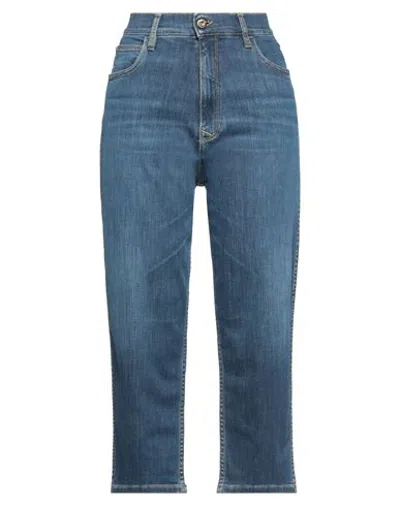Cycle Woman Denim Pants Blue Size 26 Cotton, Polyester, Elastane