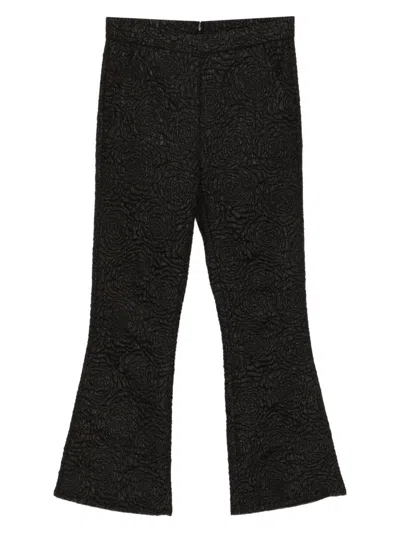 Cynthia Rowley Pop Trousers In Black