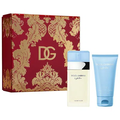 D & G Light Blue 2-piece Gift Set For Women In Default