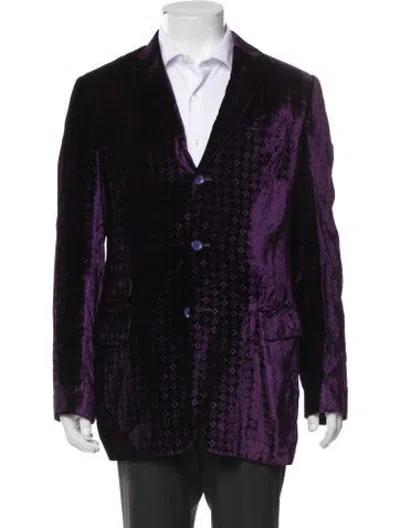 Pre-owned D&g Vintage 2000's Blazer In Purple