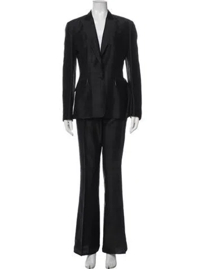 Pre-owned D&g Vintage 2000's Pantsuit In Black