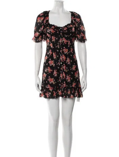 Pre-owned D&g Vintage Mini Dress In Black