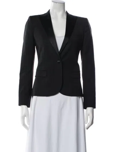 Pre-owned D&g Wool Blazer In Black