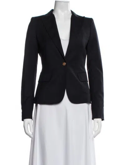 Pre-owned D&g Wool Blazer In Blue