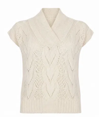 D Exterior D.exterior Ivory Wool Jacket