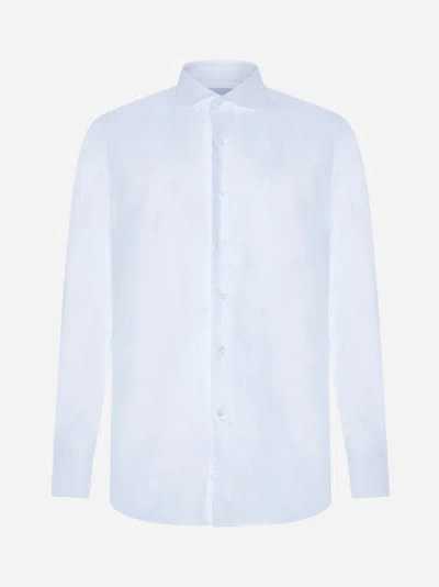 D4.0 Cotton Shirt In White