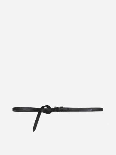 D4.0 Brown Buffalo Leather Belt