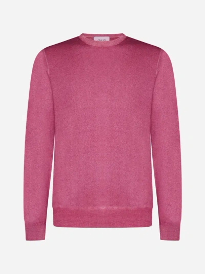 D4.0 Wool Sweater In Pink