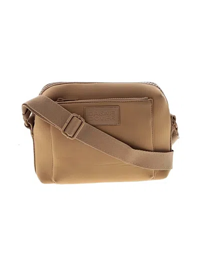 Pre-owned Dagne Dover Crossbody Bag In Tan