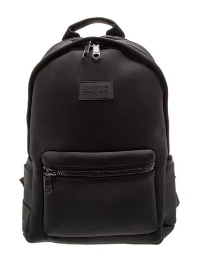 Pre-owned Dagne Dover Neoprene Backpack In Black