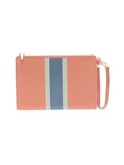 Pre-owned Dagne Dover Wristlet In Pink